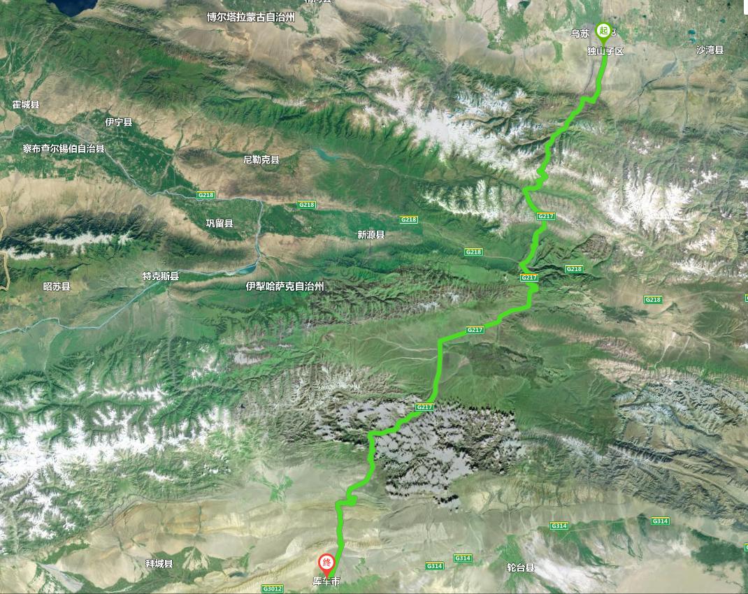 独库公路网红攻略,独库公路环线自驾游攻略