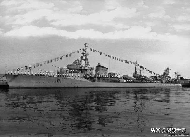 服役最久的战舰,海军四大金刚驱逐舰
