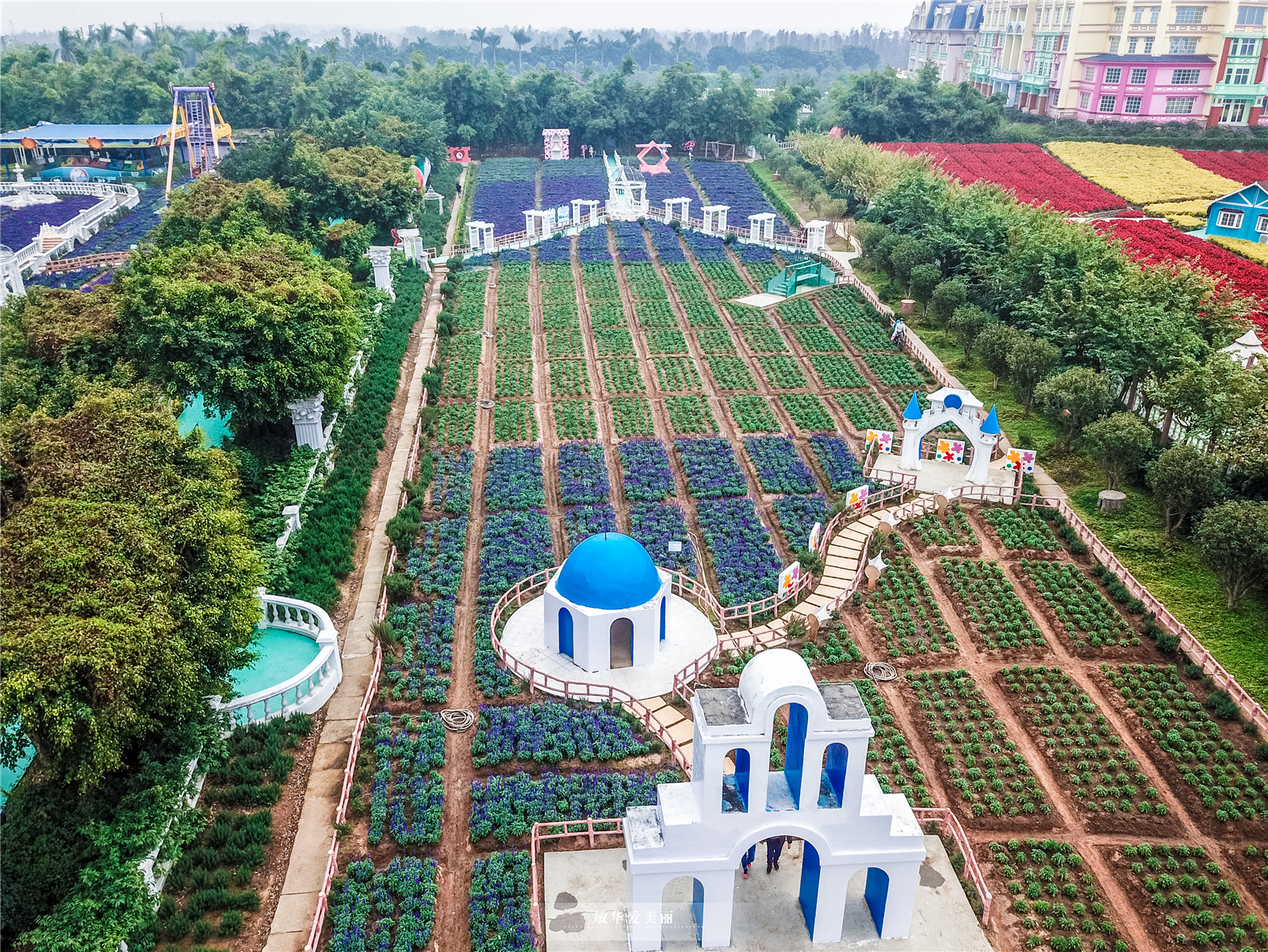 百万葵园攻略地图大全,百万葵园游玩注意事项