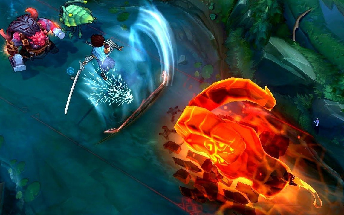 lol十大惊艳操作,lol新英雄风墙