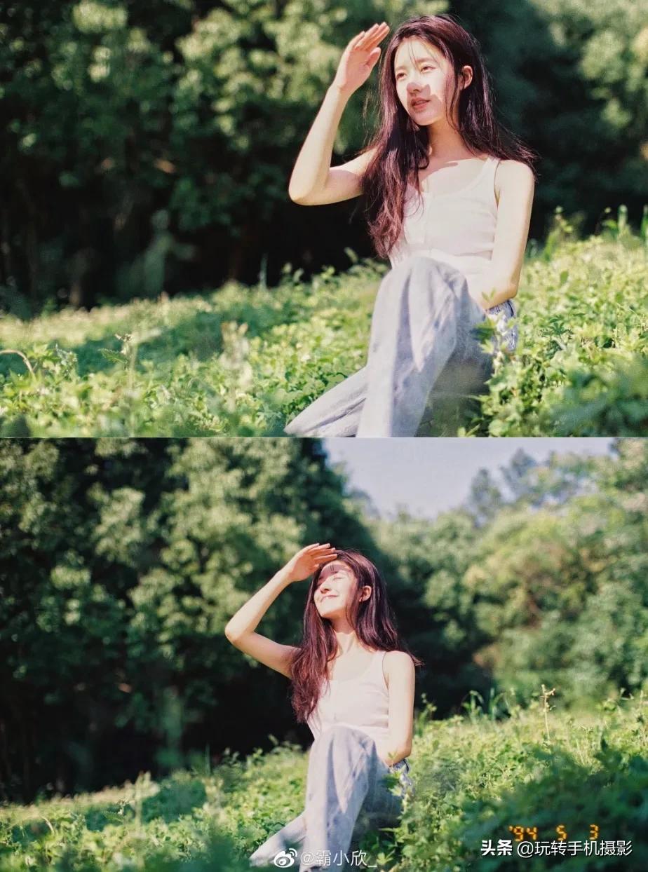 跟着赵露思学发抖音,和赵露思学拍照姿势
