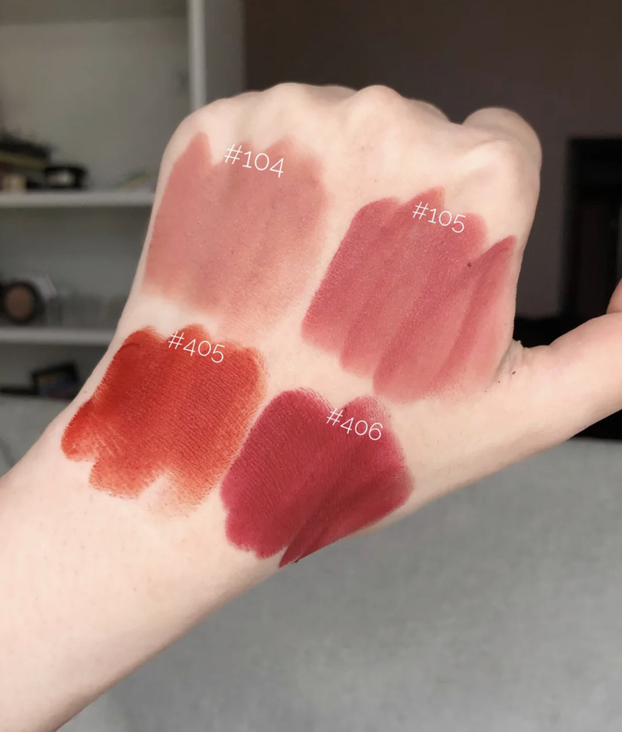 阿玛尼特色哑光唇膏207,阿玛尼206权力唇膏和唇釉