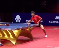 从零开始教你直板横拉,下旋球直板横拉