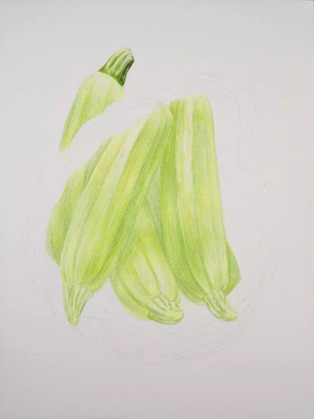 彩铅入门教学叠色,立体彩铅入门基础