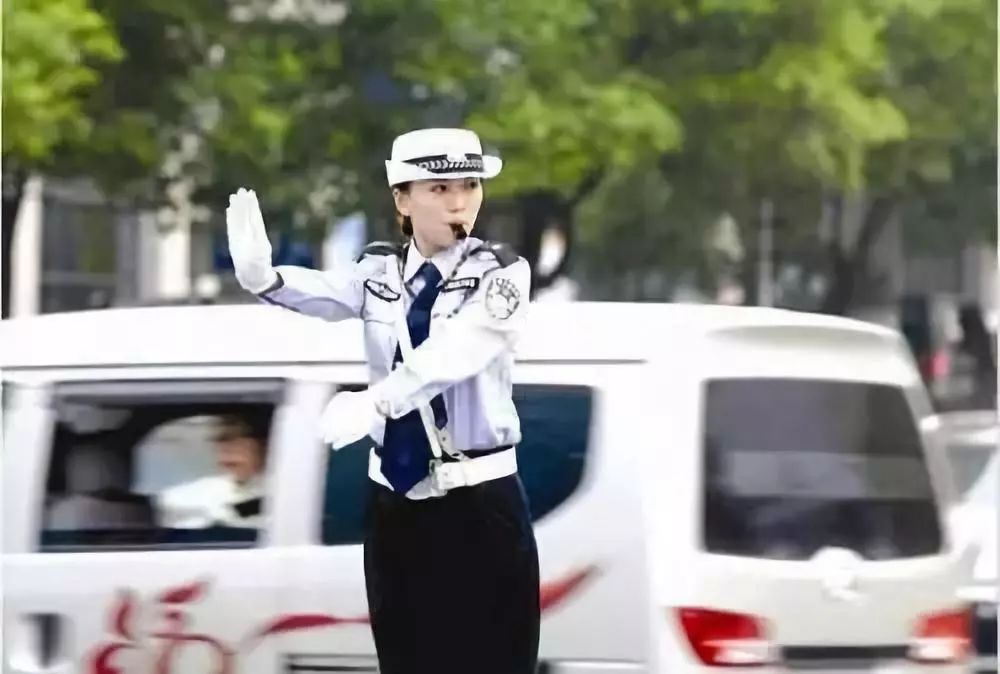 交通警察指挥车辆手势,交通警察手势指挥示意图说明