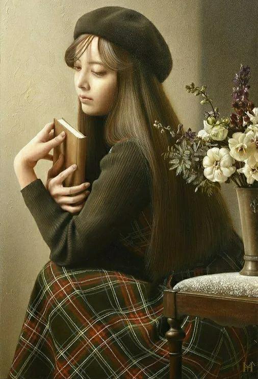 由于道德世俗约束，导致我的1幅女人体油画尽显传统古典神秘美