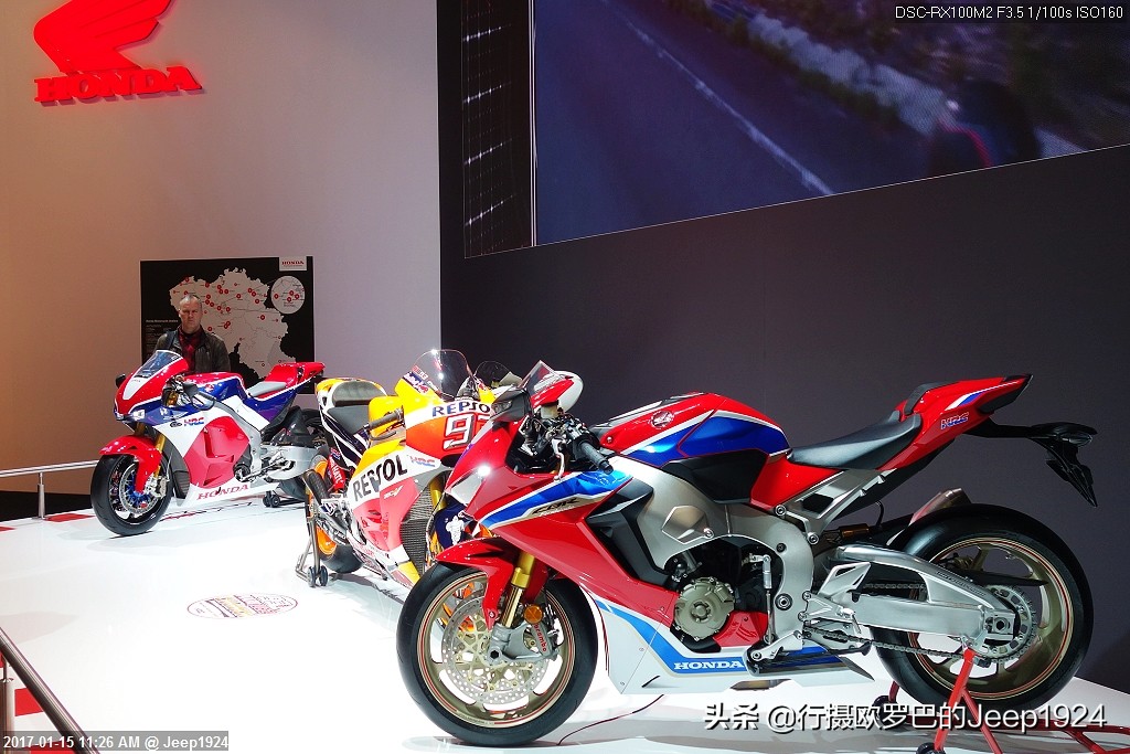 老司机带你逛欧洲布城摩托车展,3——Honda本田篇