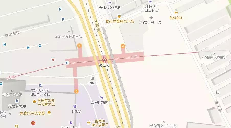 沈阳市地铁换乘示意图,沈阳地铁换乘图