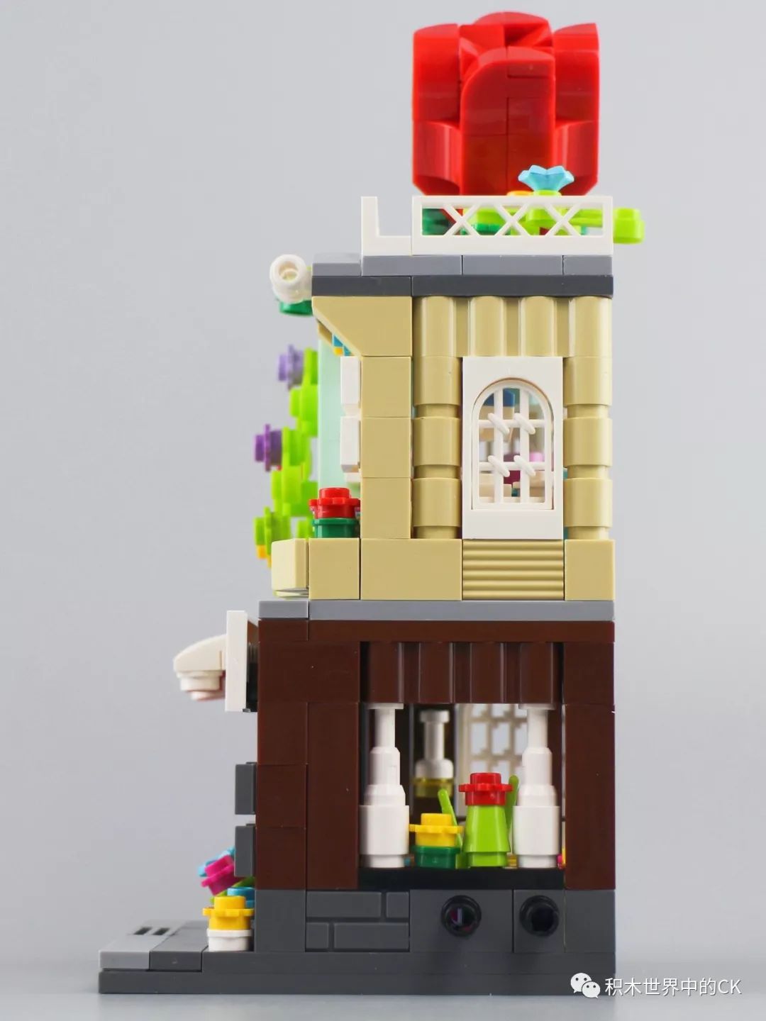 启蒙积木缤纷城市系列七款,启蒙积木街景系列八合一玩具