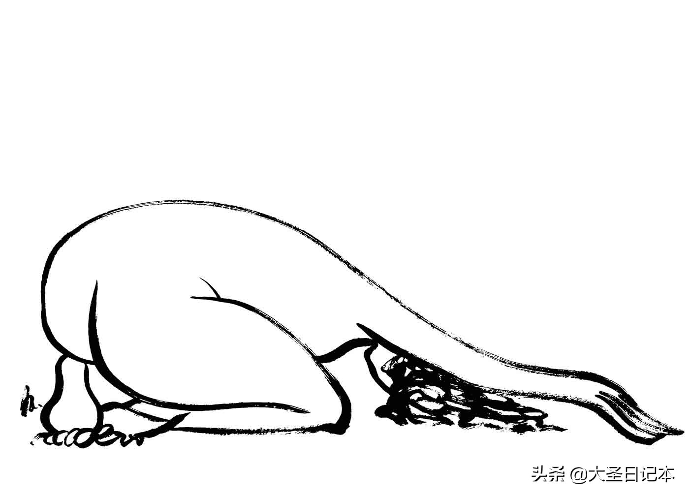 漫画现场临摹,人物写生漫画速写