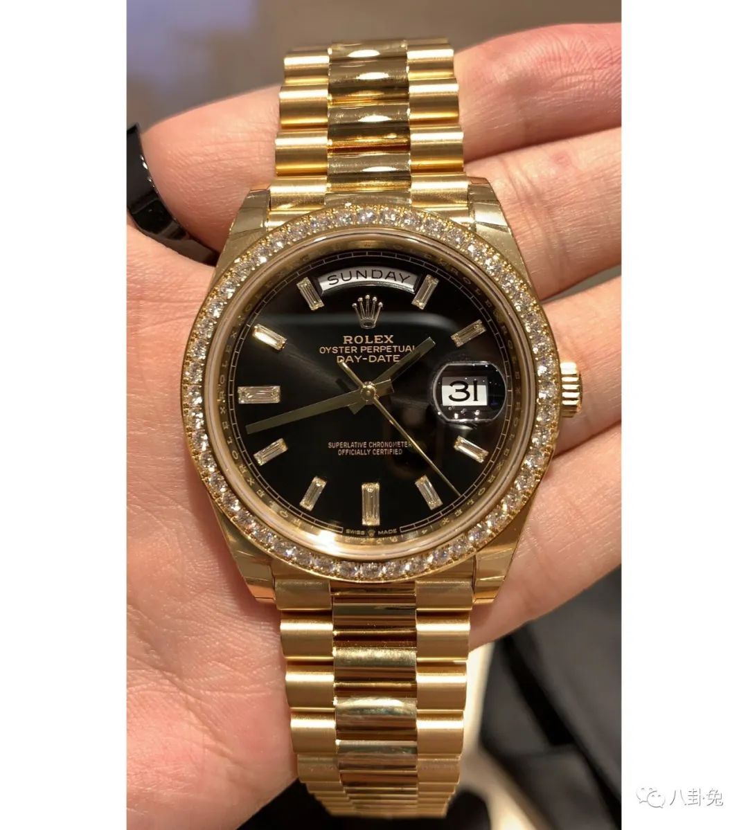 一块劳力士金表有多少黄金,一块劳力士金表含金量
