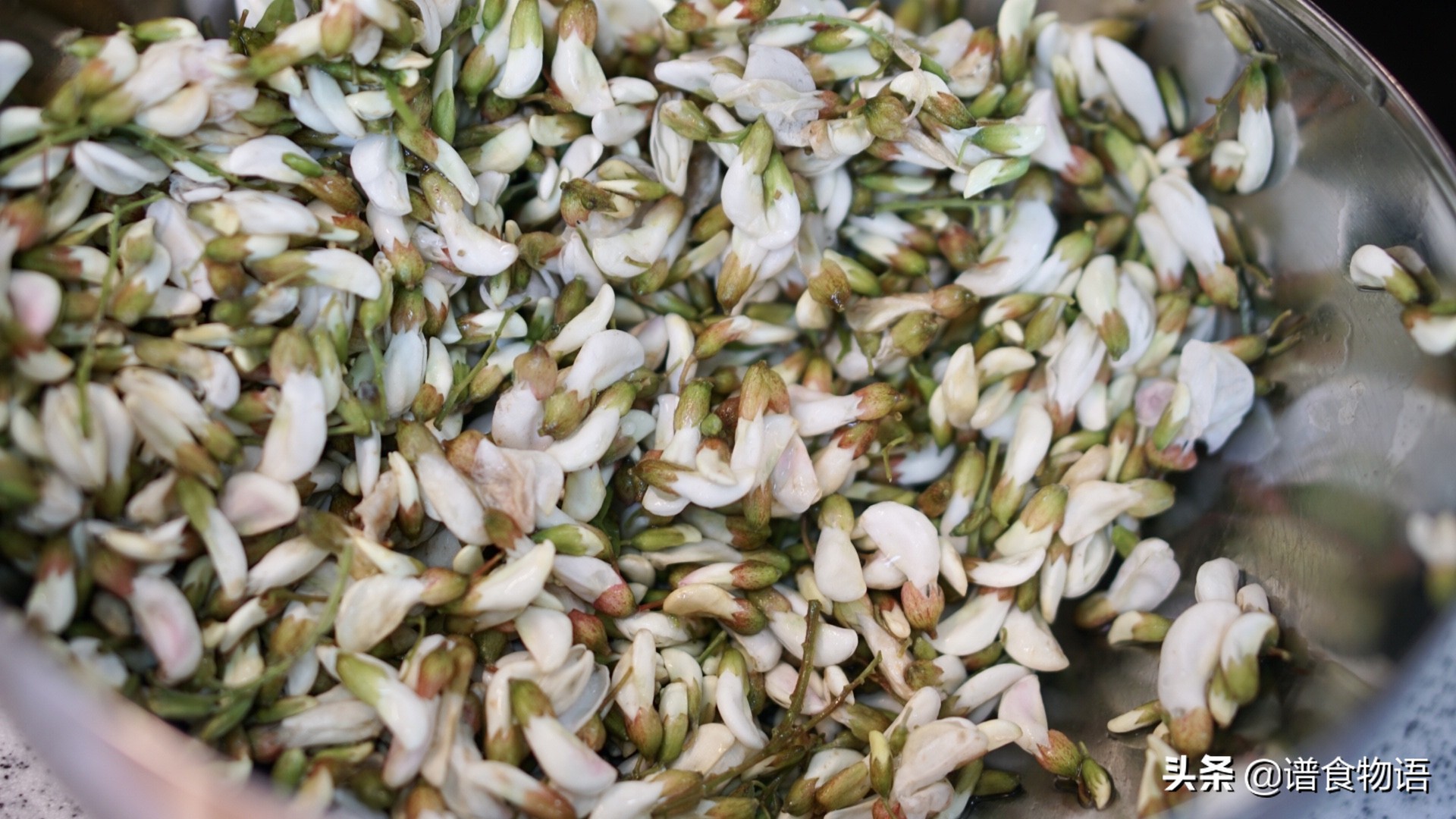 又是一年槐花季节槐花怎么吃好吃,好吃又清香的洋槐花