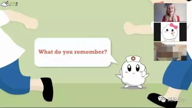 英伦云小学课程实录-认识你自己《Mybody》