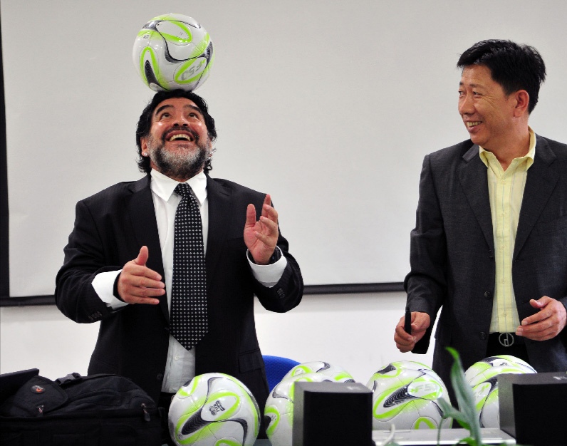 马拉多纳谈论中国进世界杯,马拉多纳回应中国能否进世界杯