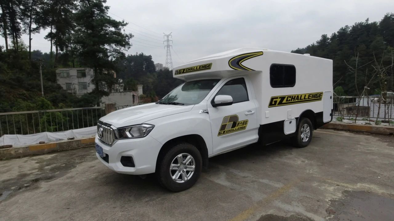 大通t60四驱房车,大通t60四驱皮卡房车国六