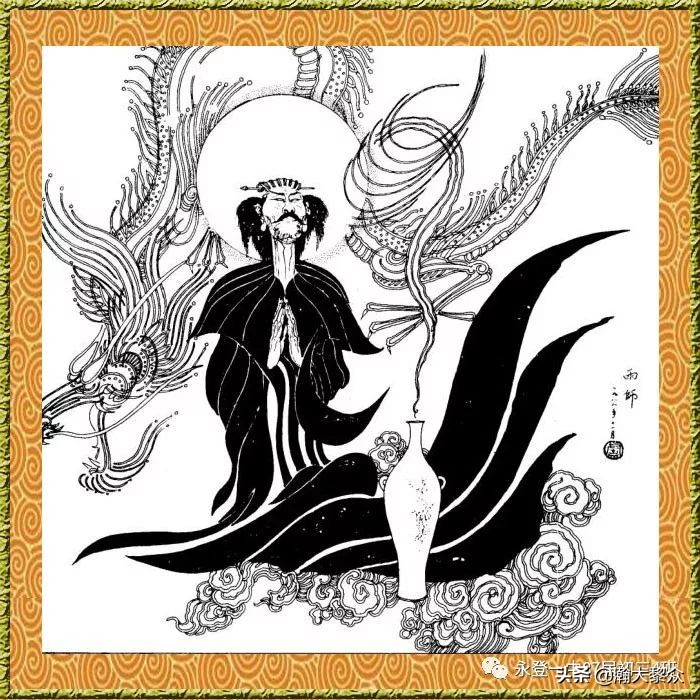 卢延光白描连环画全集,卢延光山水白描精品集