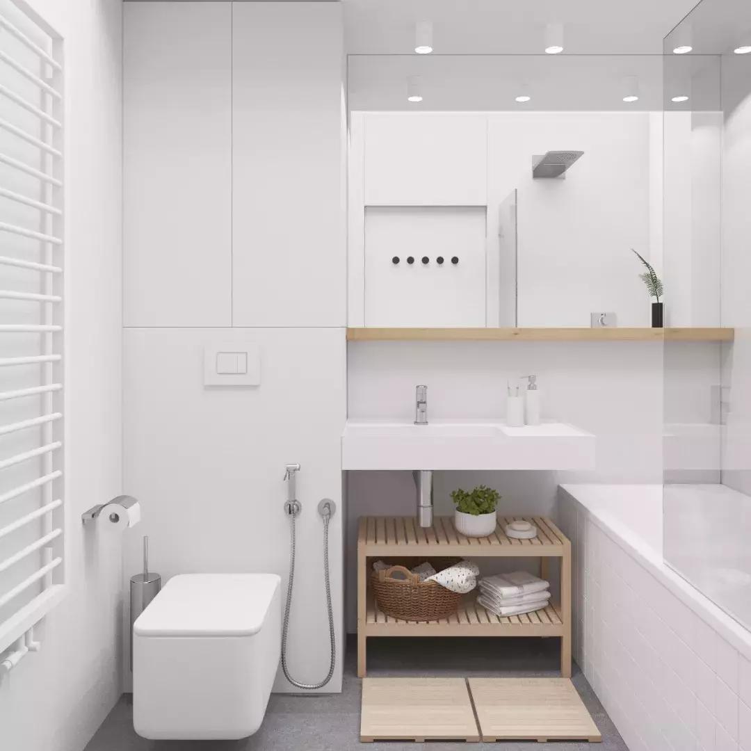 卫生间装蹲便怎样显高级,高级卫生间设计效果图