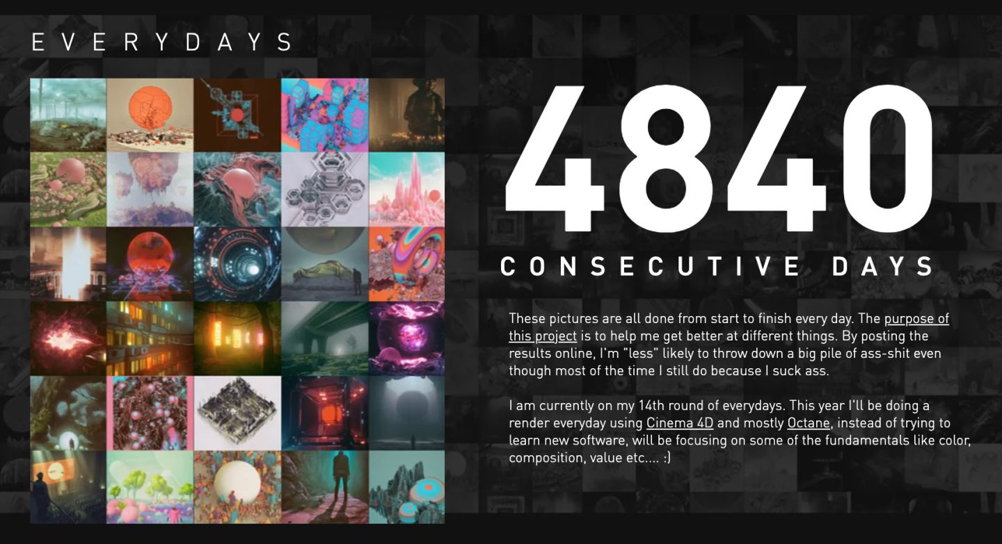 每天一幅艺术作品,每天完成一幅画