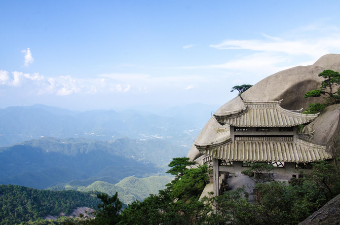 仙气缭绕的南岳衡山,人间仙境南岳衡山
