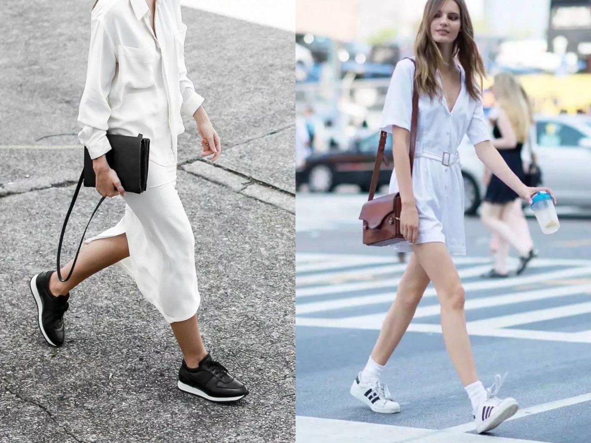 连衣裙高跟鞋漂亮,细高跟鞋搭配连衣裙