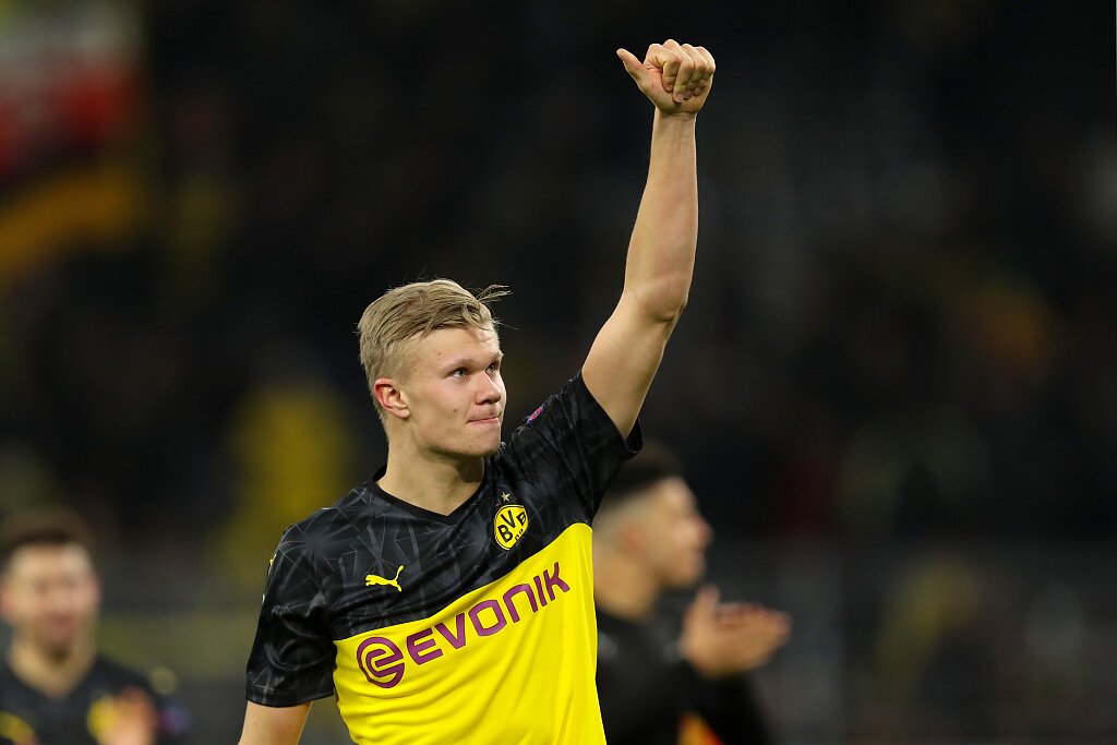 魔人哈兰德最近进球,魔人布欧哈兰德进球