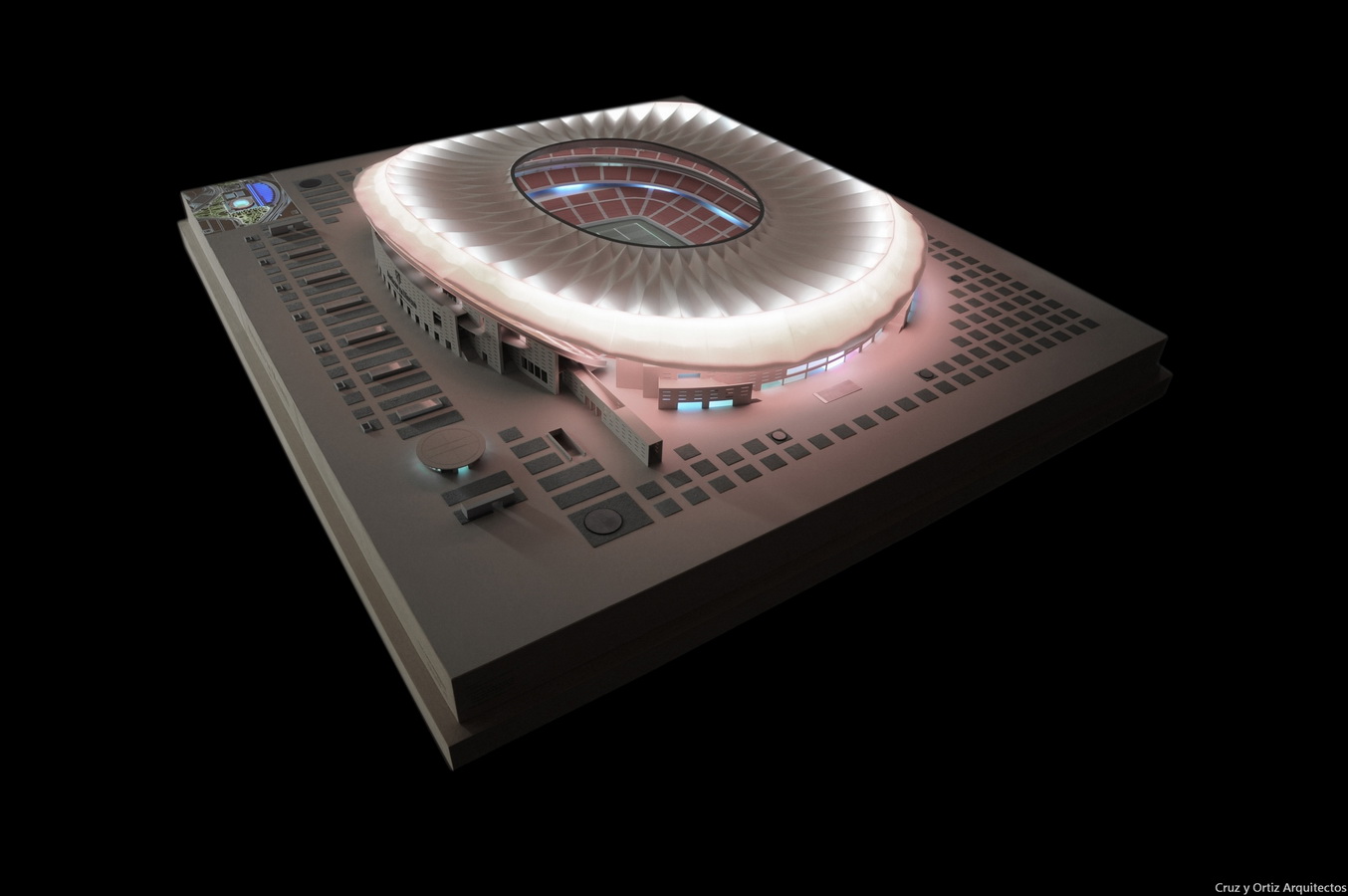 马德里“万达大都会”足球体育场