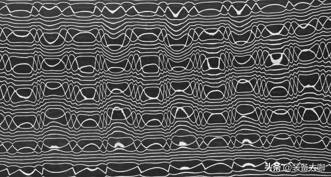 大马士革花纹钢14cm,钢材大品牌