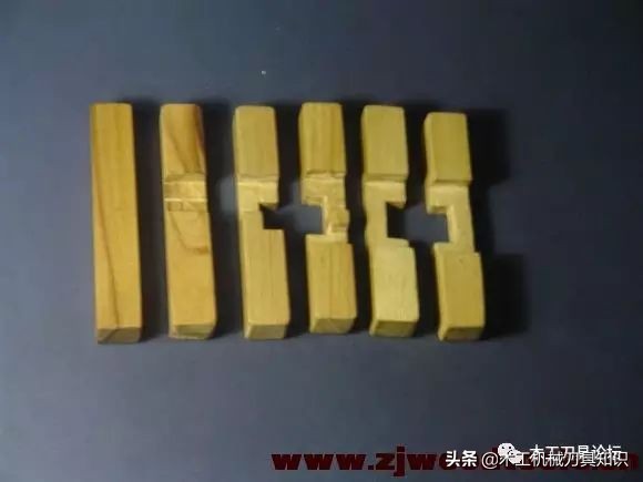 鲁班锁十角图解,鲁班锁三根拼法
