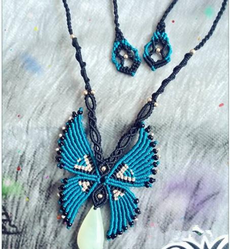 编蝴蝶绳教程,5号线绳编蝴蝶教程大全