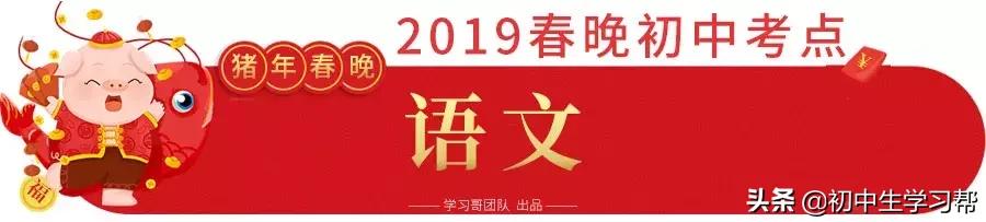 2021央视春晚语文知识归纳,2020央视春晚语文考点