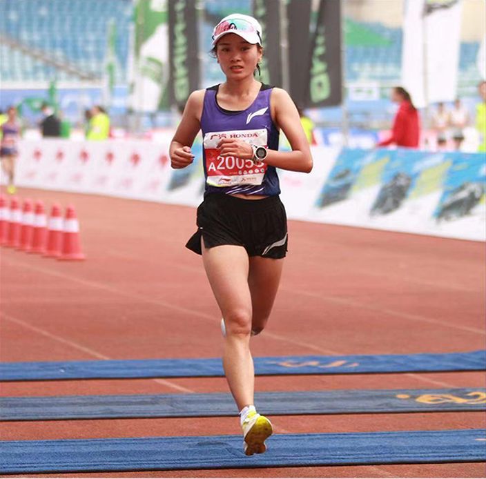 北马十大女神,杭马最美跑者