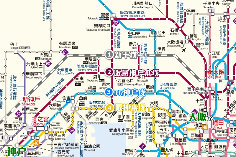 关西机场到神户高速船攻略,大阪站怎么去神户