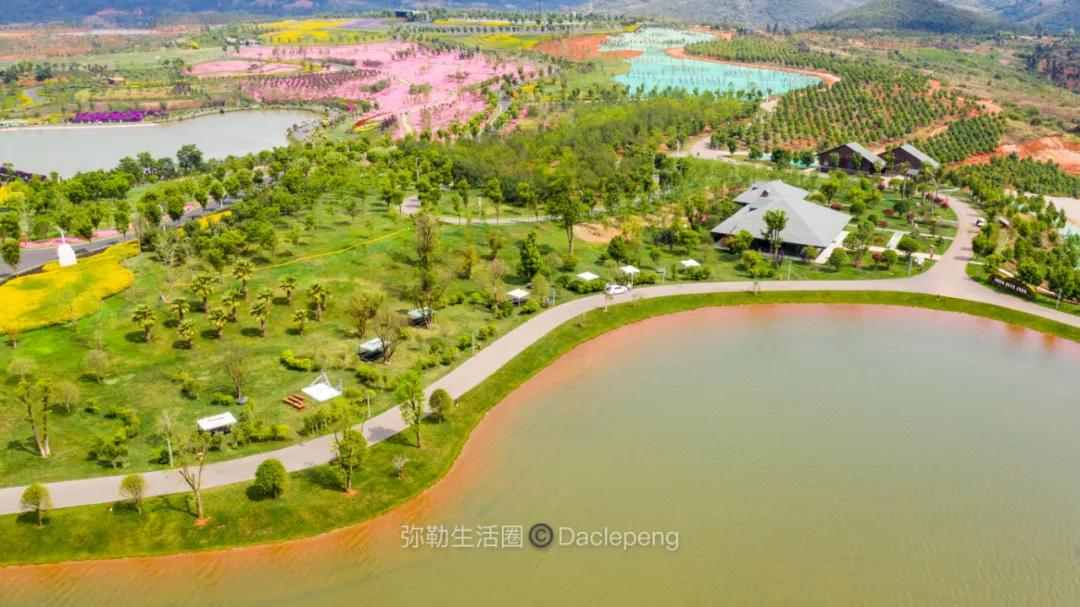 云南最美小镇图片,云南太平湖森林公园花海
