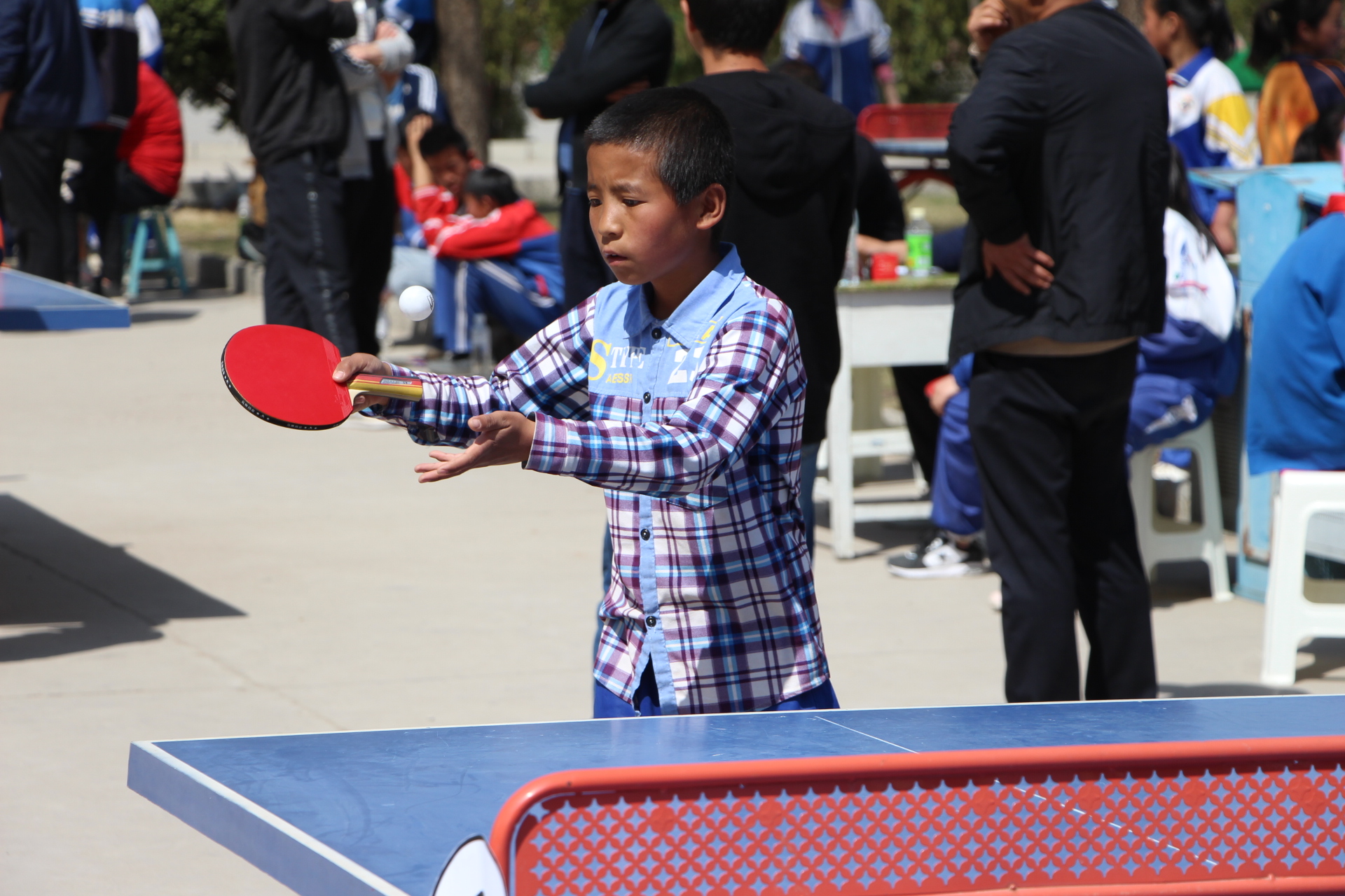 和政县举办中小学生乒乓球、一分钟跳绳比赛