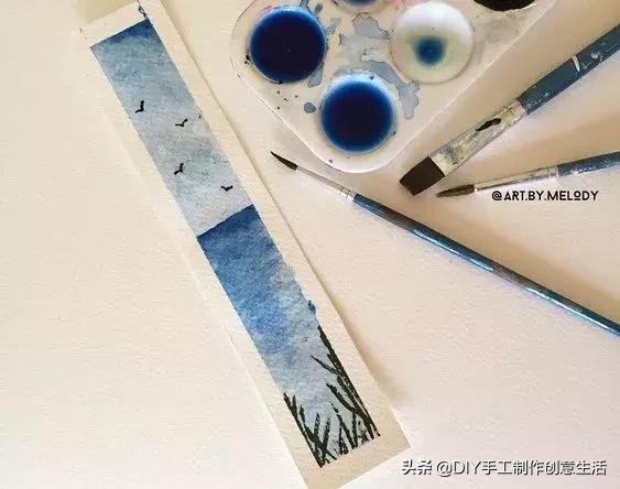 8-10岁儿童手工书签可爱猫咪书签,手工diy书签简单好看不用折纸