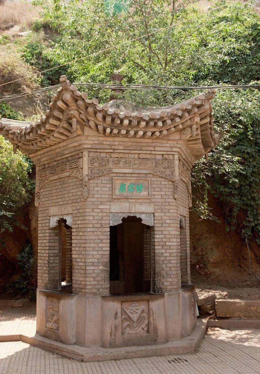 兰州五泉山景点手绘图,兰州五泉山人文公园