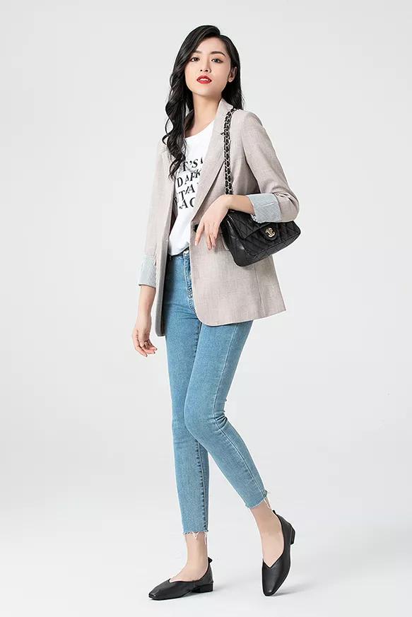 真皮小众百搭豆豆鞋,百搭高端牛皮小白鞋