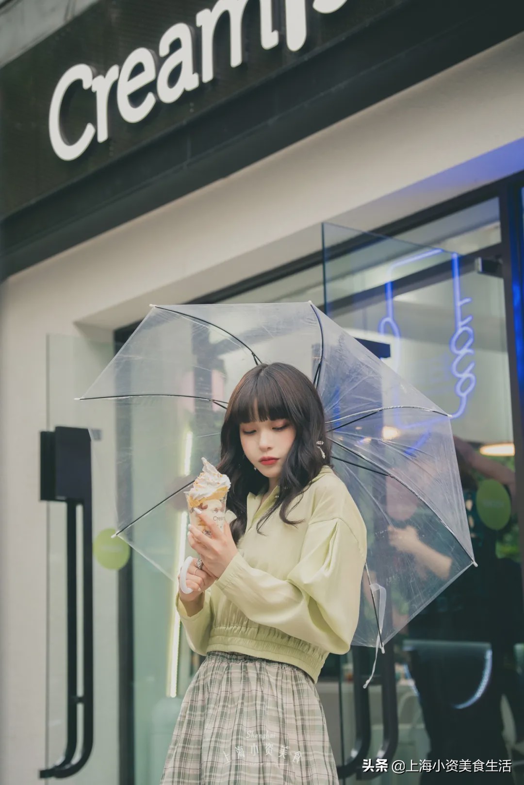 仙气到爆炸的冰淇淋,液氮网红冰淇淋