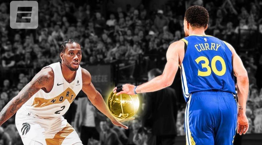 库里和伦纳德单挑谁能赢,勇士对阵猛龙库里上脚球鞋