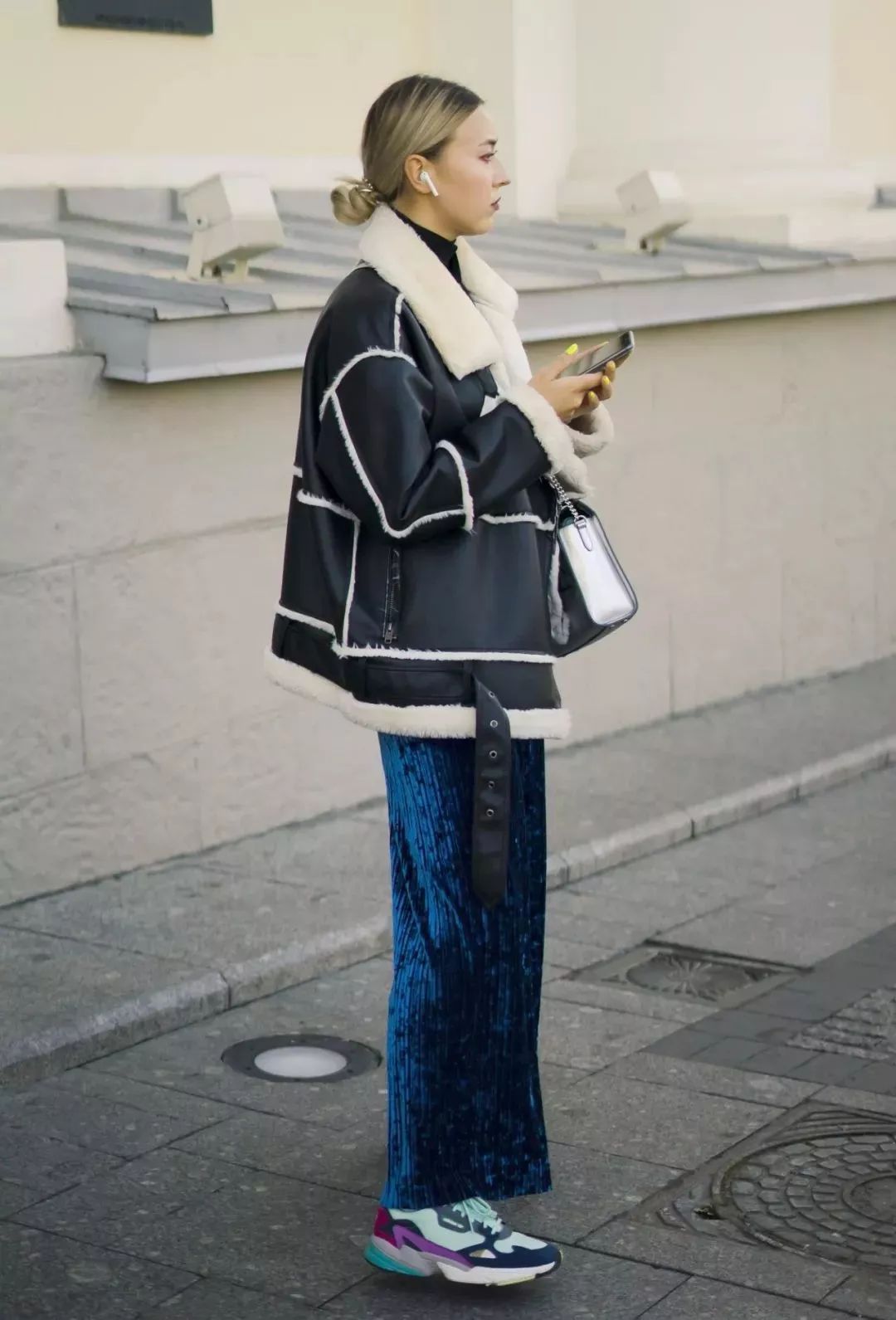 适合腿瘦的穿的新款阔腿裤,冬天不粘腿阔腿裤推荐