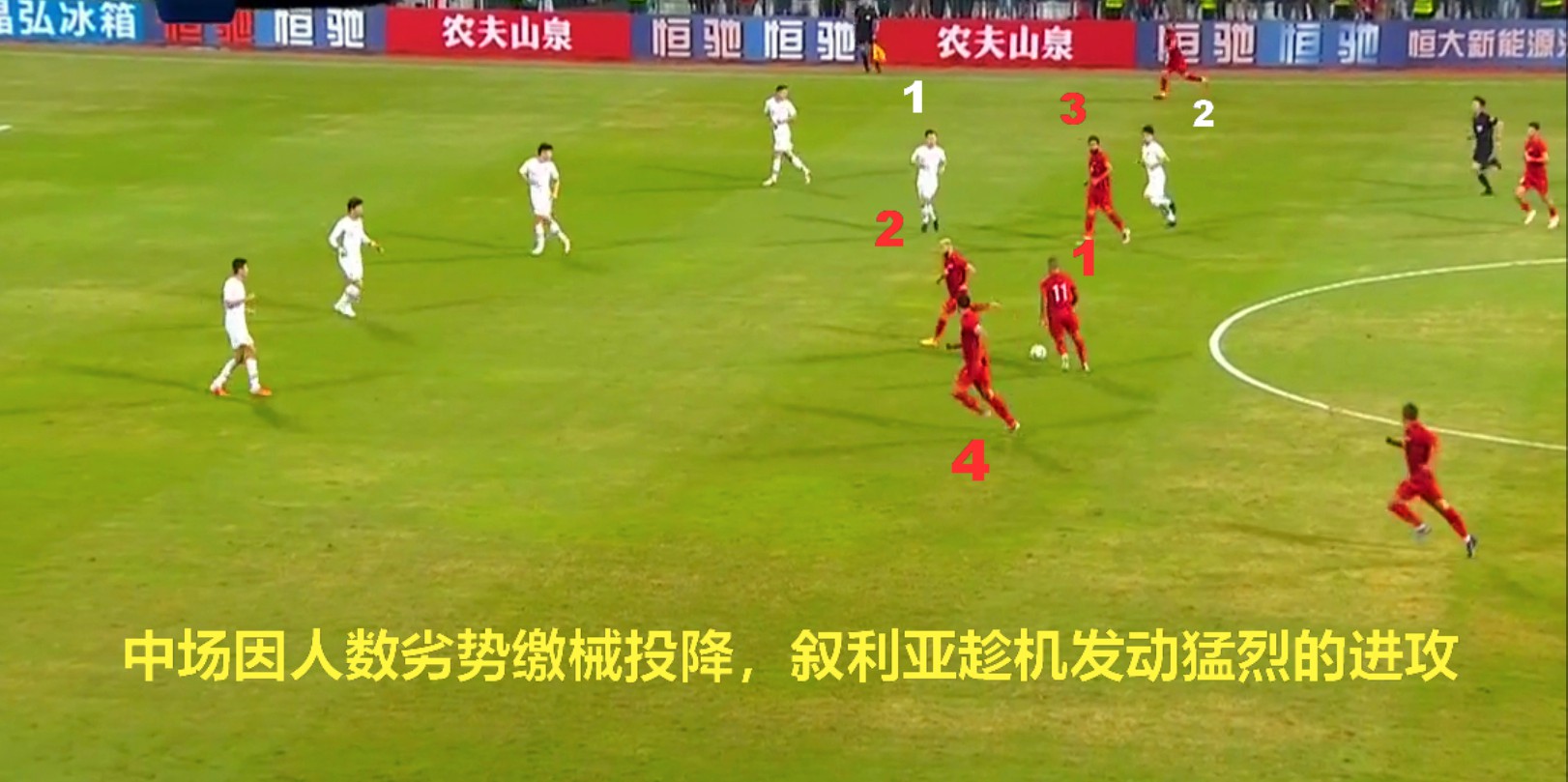 里皮首秀赢球分析,复盘国足两连败