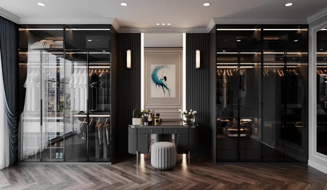 衣柜60公分设计,定制洋气衣柜效果图