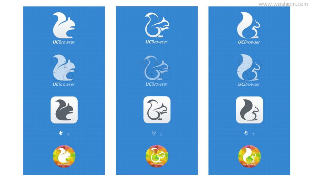 uc浏览器橙色和蓝色图标有区别吗,uc浏览器logo为什么是松鼠
