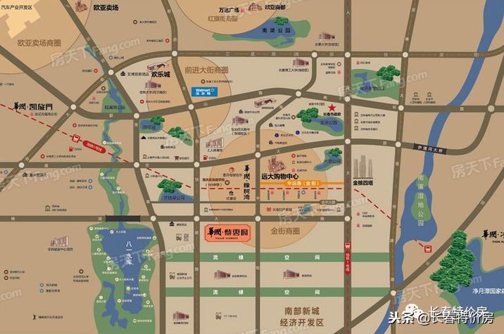 长春有哪些地产品牌,长春地产排名前十的品牌