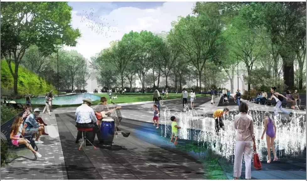 实拍深圳的一座公园,深圳有足球场的公园