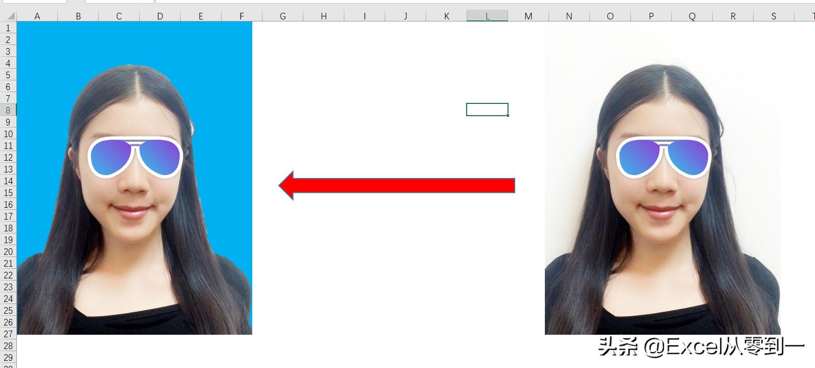 excel表格中如何批量插入证件照,怎么用excel制作证件照