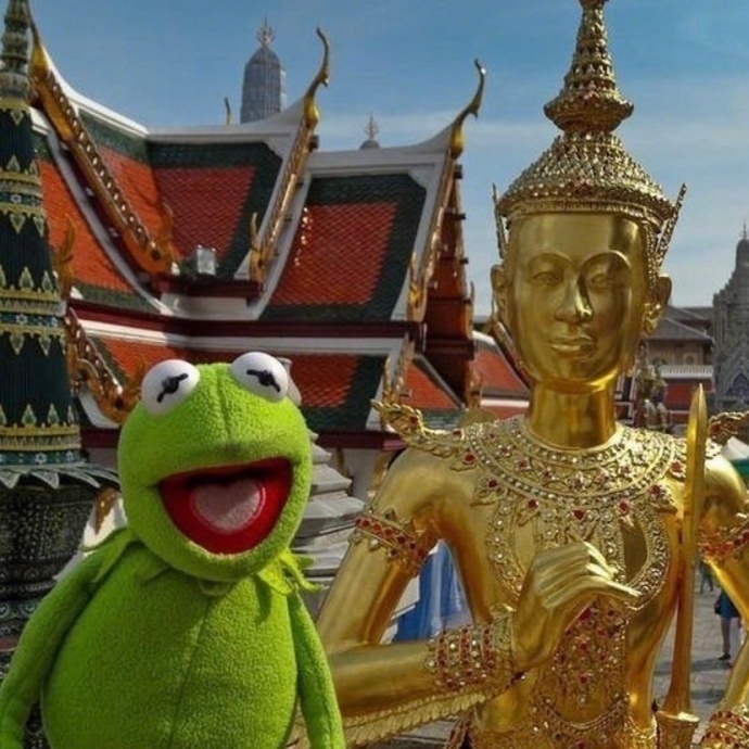 一起来和Kermit潮蛙学习游客照的正确拍摄方式！