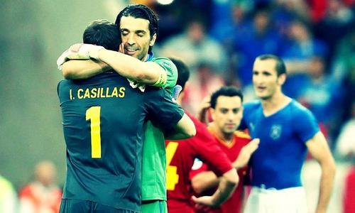 最强门将布冯和卡西,布冯vs卡西利亚斯