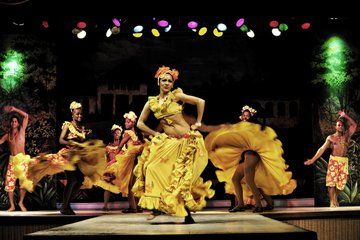 欢快节奏对跳桑巴舞,左扭扭右扭扭的舞蹈