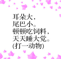 72个趣味谜语孩子越玩越聪明,100个趣味儿童谜语及答案